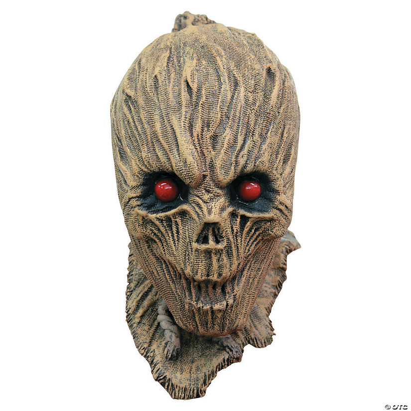 Adult's Shrunken Scarecrow Mask Image