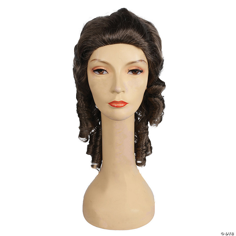 Adults Southern Belle with Ringlets Wig - Light Ash Brown 18 Image