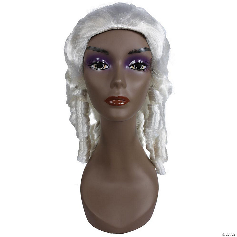 Adults Southern Belle with Ringlets Wig - White 60 Image