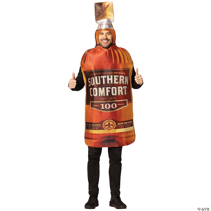 Adults Southern Comfort Bottle Costume Image