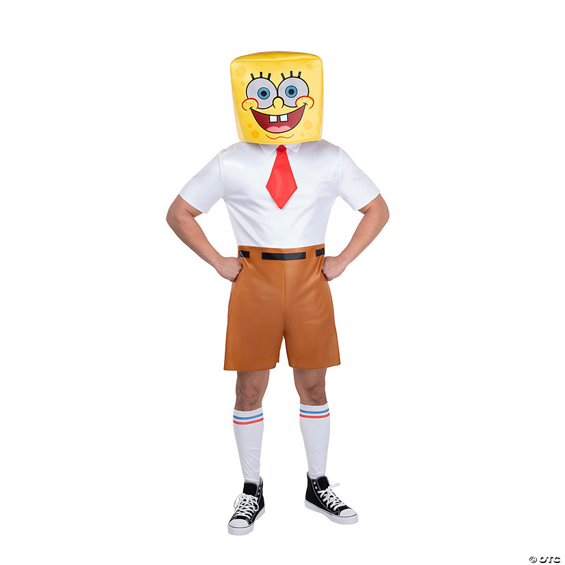 Adults SpongeBob SquarePants&amp;#8482; SpongeBob Costume Image