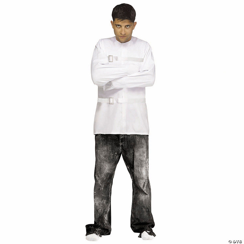 Adults Straight Jacket Costume - Standard Image