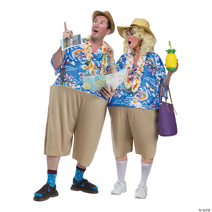Adults Tacky Tourist Costume Image