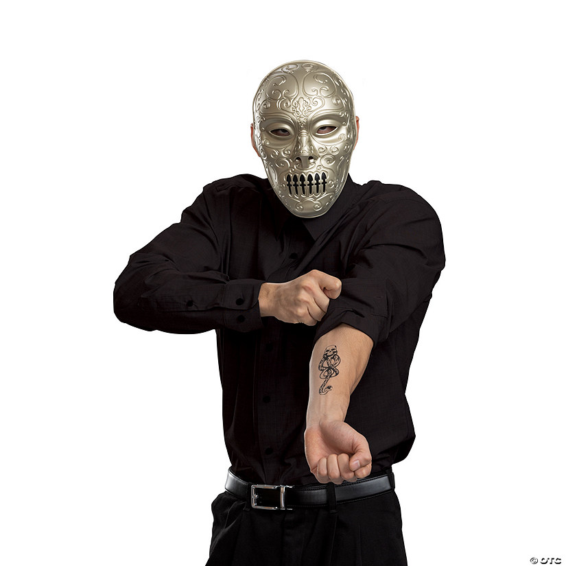 Adults/Teen Harry Potter&amp;#8482; Death Eater Costume Accessory Kit Image