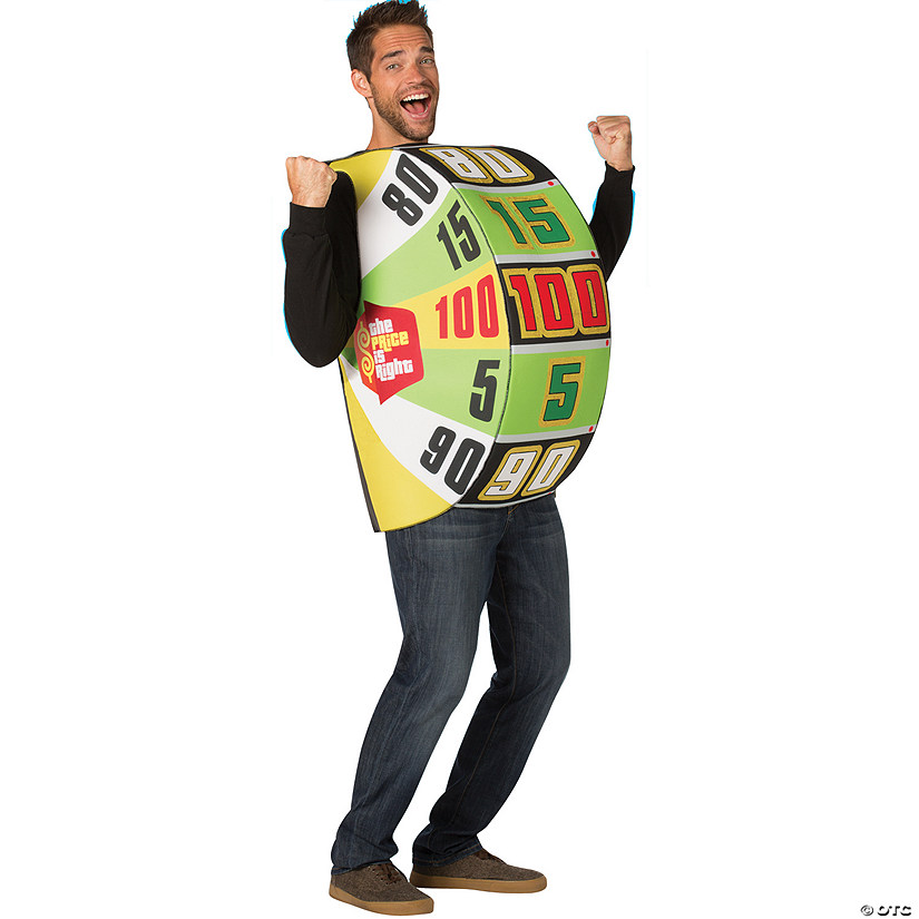 Adults The Price Is Right Big Wheel Costume Image