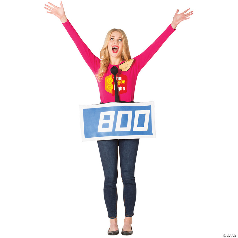 Adults The Price Is Right Row Blue Costume Image