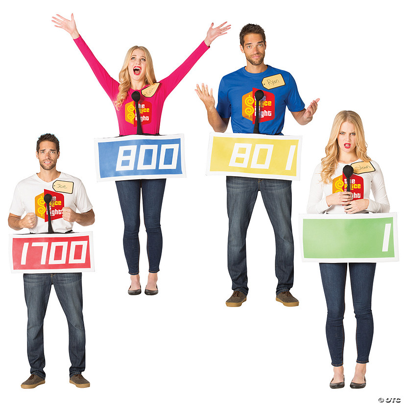 Adults The Price Is Right Row Costume Image