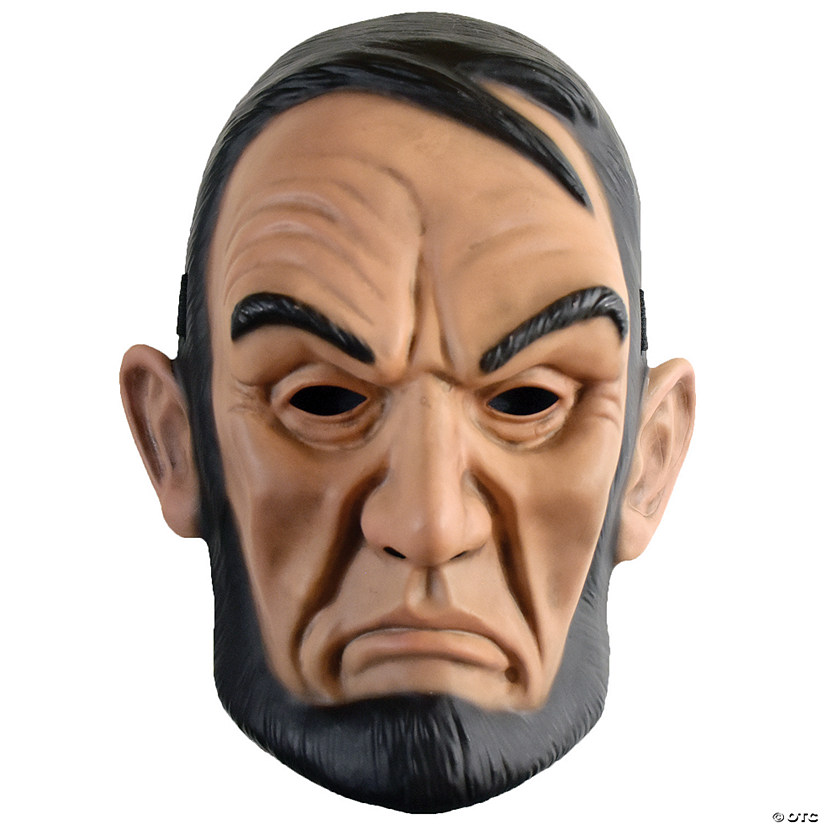 Adult's The Purge Abe Lincoln Injection Mask Image