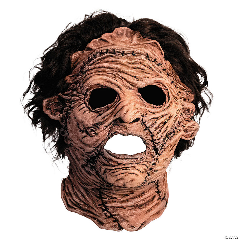 Adults The Texas Chainsaw Massacre 3D&amp;#8482; Leatherface Overhead Mask - One Size Image