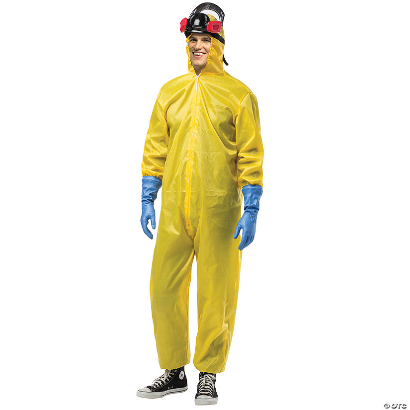 Adults Toxic Hazmat Suit Costume Image