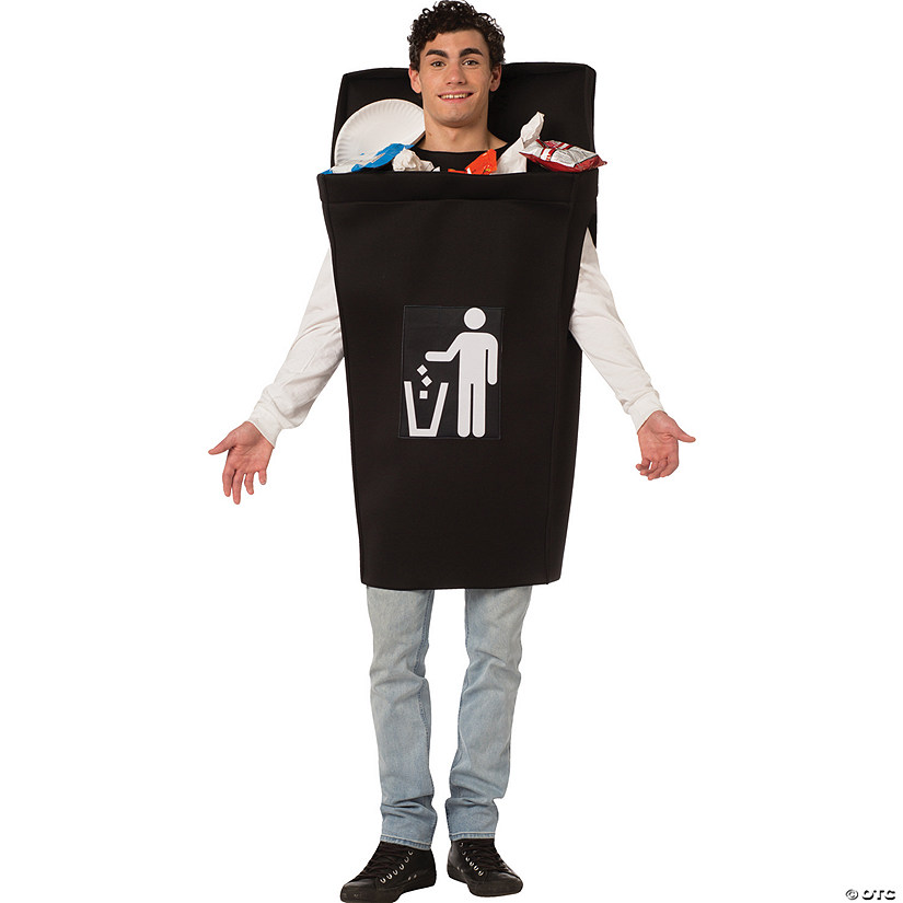 Adults Trash Can Costume Image