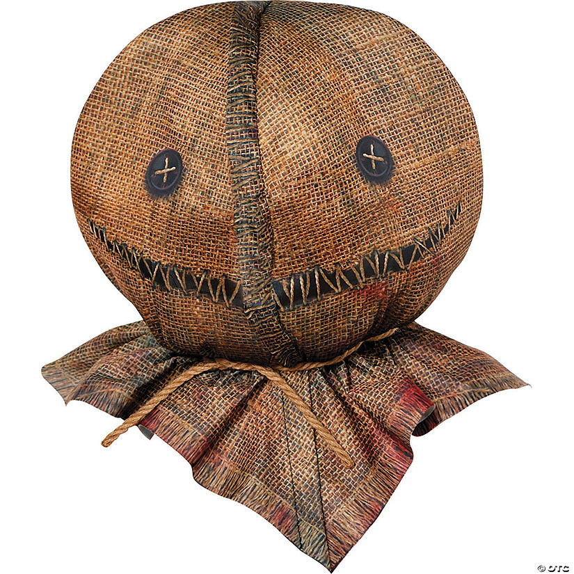 Adults Trick 'r Treat&amp;#8482; Sam Overhead Latex Mask - One Size Image