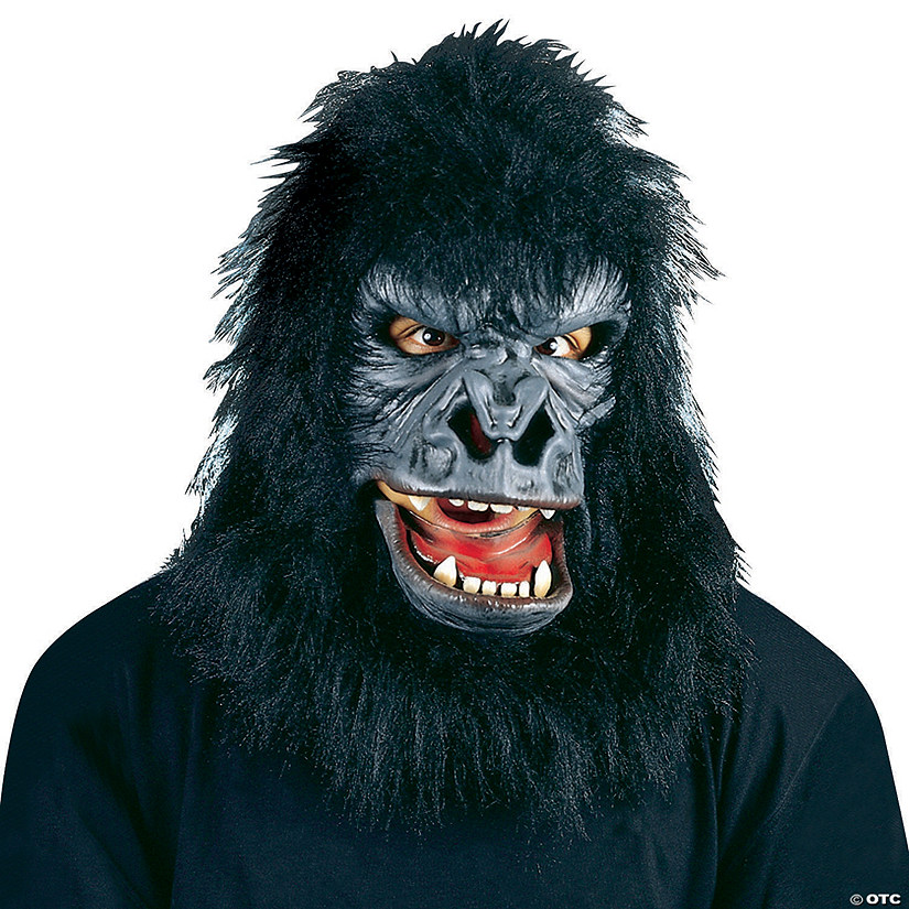 Adult's Two Bit Roar Gorilla Mask Image