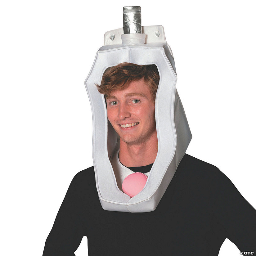 Adults Urinal Headpiece Costume - One Size Image