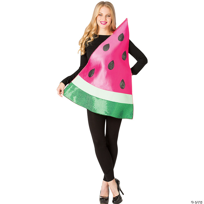 Adults Watermelon Slice Costume Image