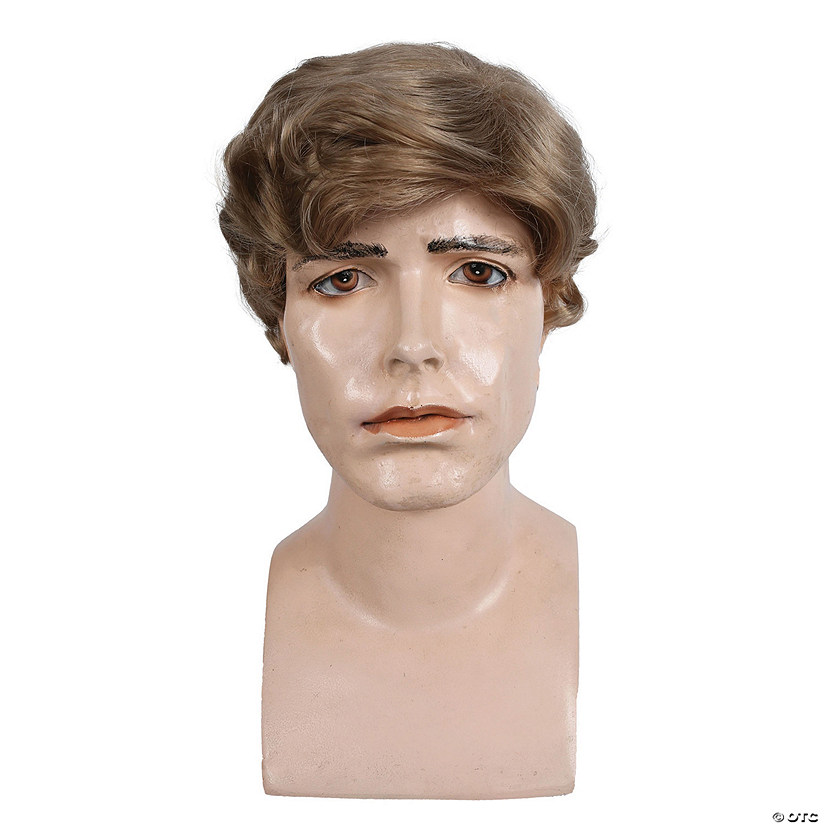 Adults Wavy 1950s Style Greaser Wig Image