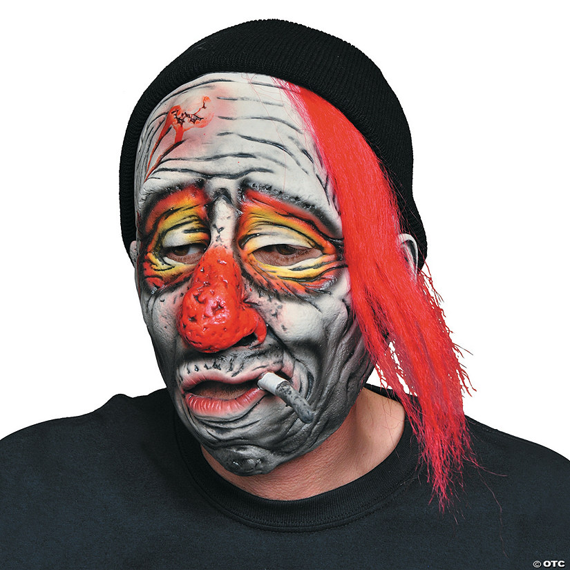 Adult's Whiskey the Clown Mask Image