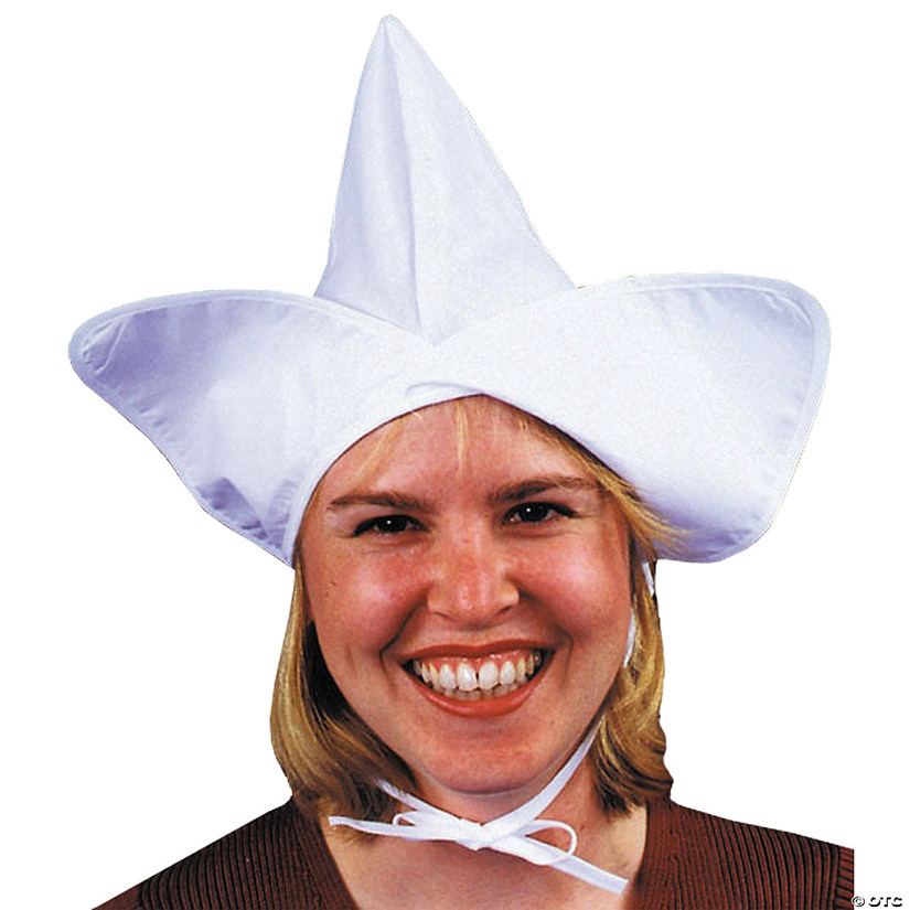 Adults White Dutch Hat Image