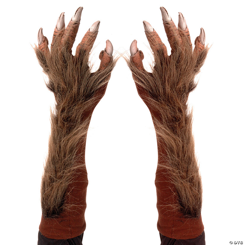 Adult's Wolf Gloves Image