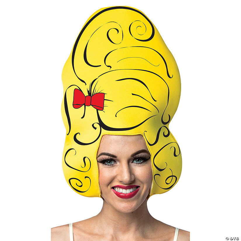 Adults Yellow Beehive Foam Headpiece Image