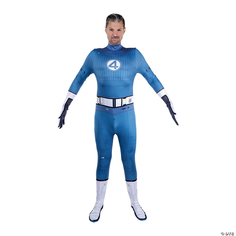 Adults Zentai Marvel The Fantastic Four: First Steps&amp;#8482; Mr. Fantastic Jumpsuit Costume Image