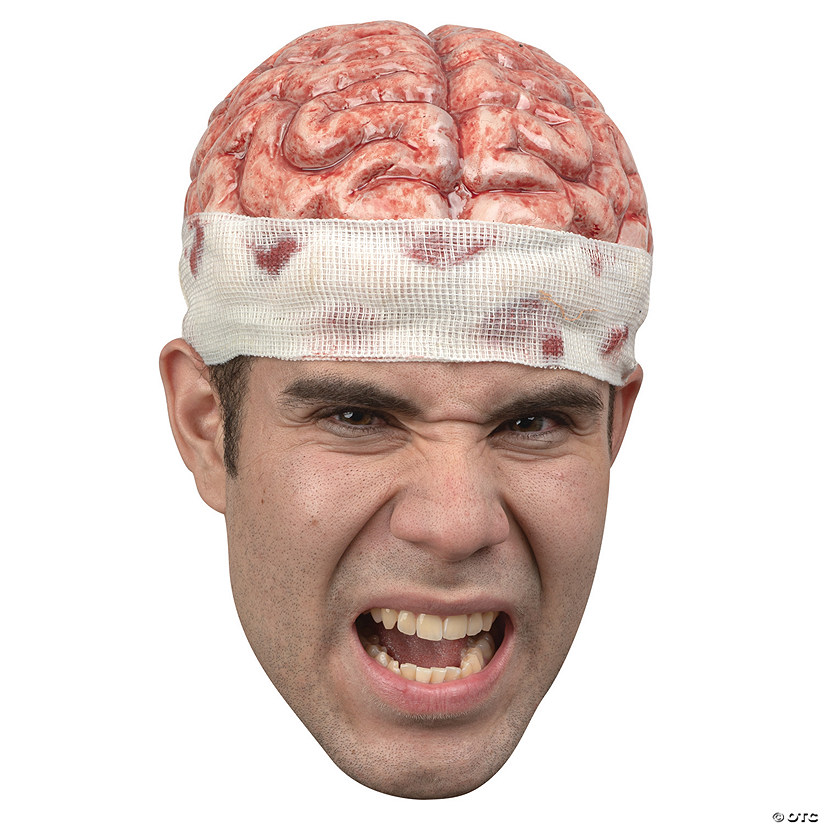 Adults Zombie Brain Cap Mask Image