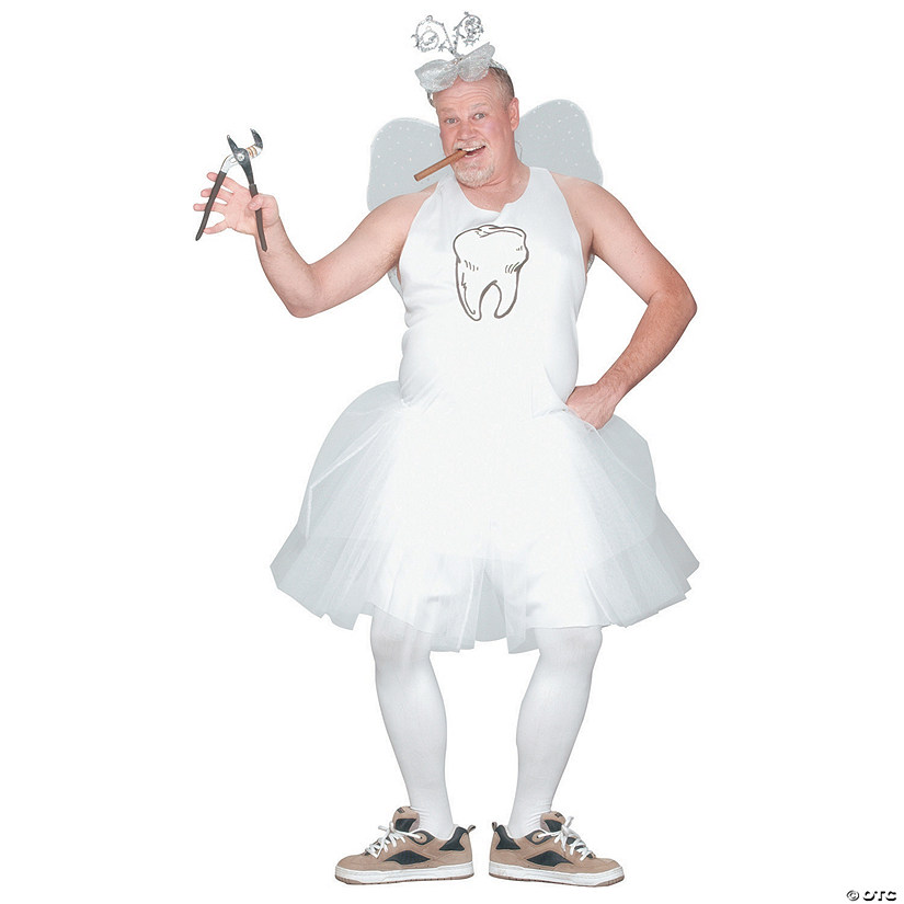 Adultss Tooth Fairy Costume - Plus Size Image
