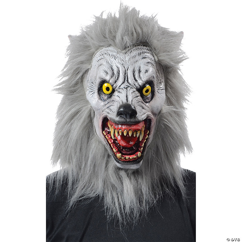 Albino Werewolf Mask Image