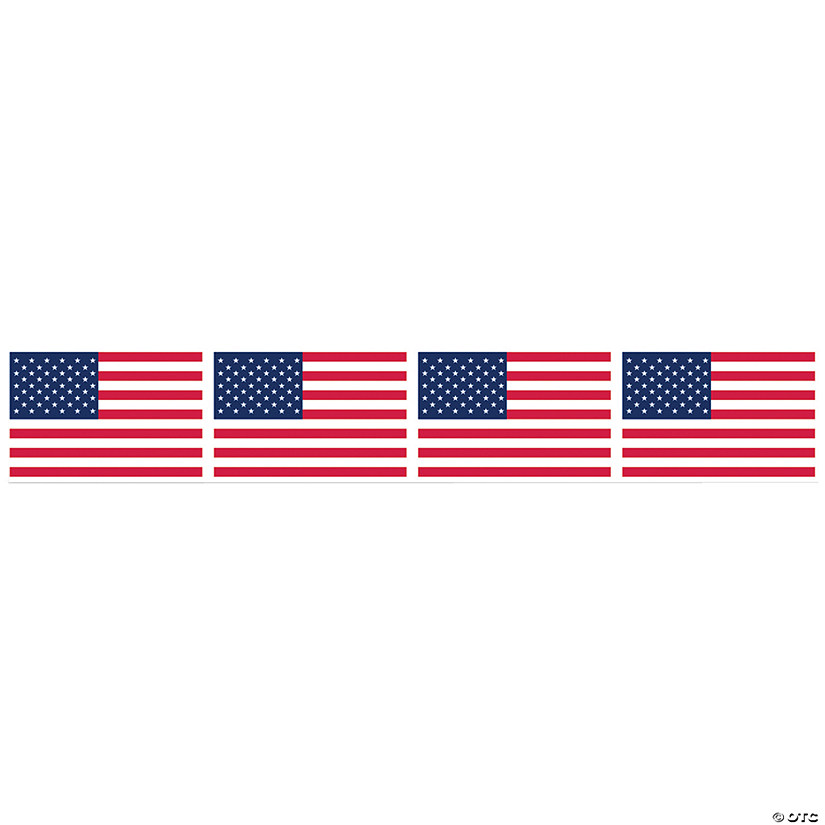 American Flag Party Tape Image