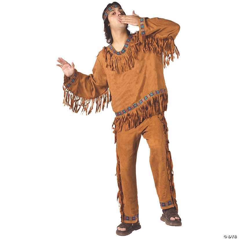 American Indian Man Plus Size Adult Men&#8217;s Costume Image