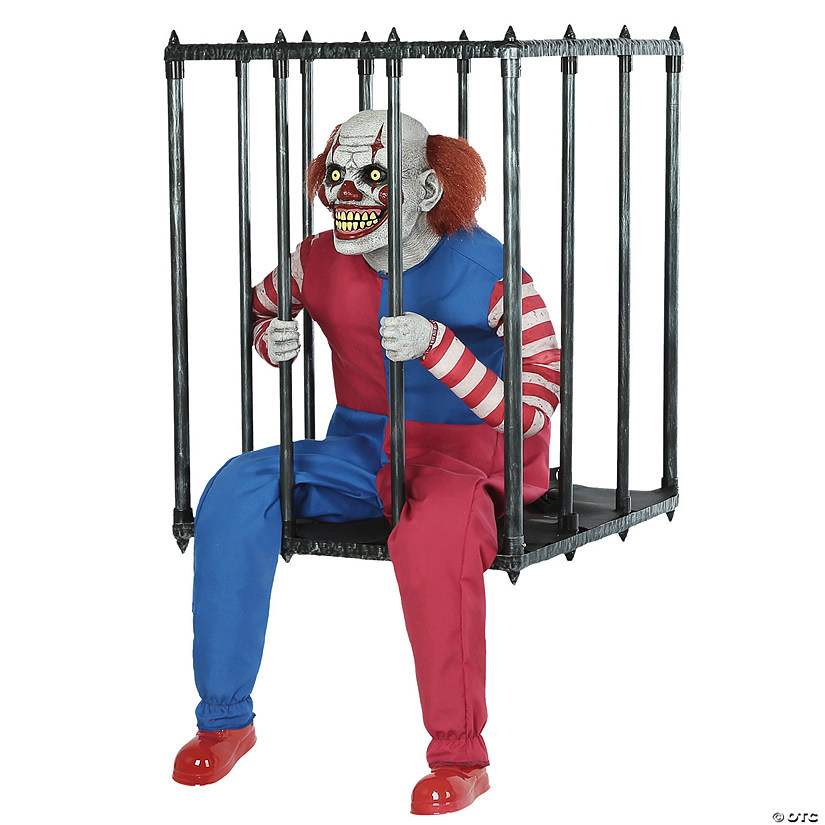 Animated Caged Clown Walk Around Image