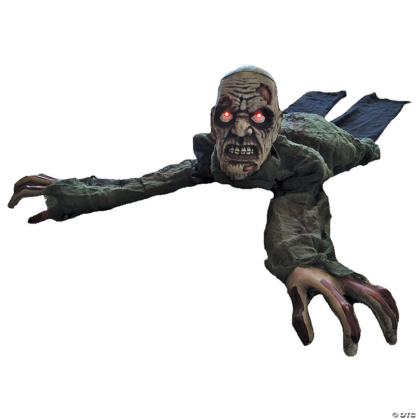 Animated Crawling Zombie Prop Image