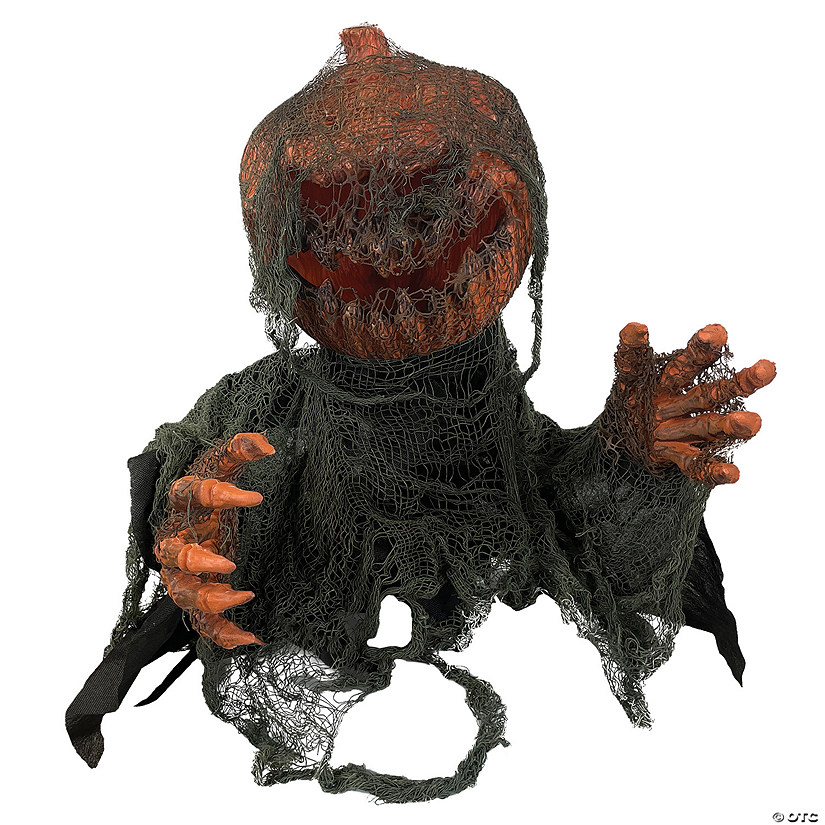 Animated Pumpkin Groundbreaker Yard Decoration Image
