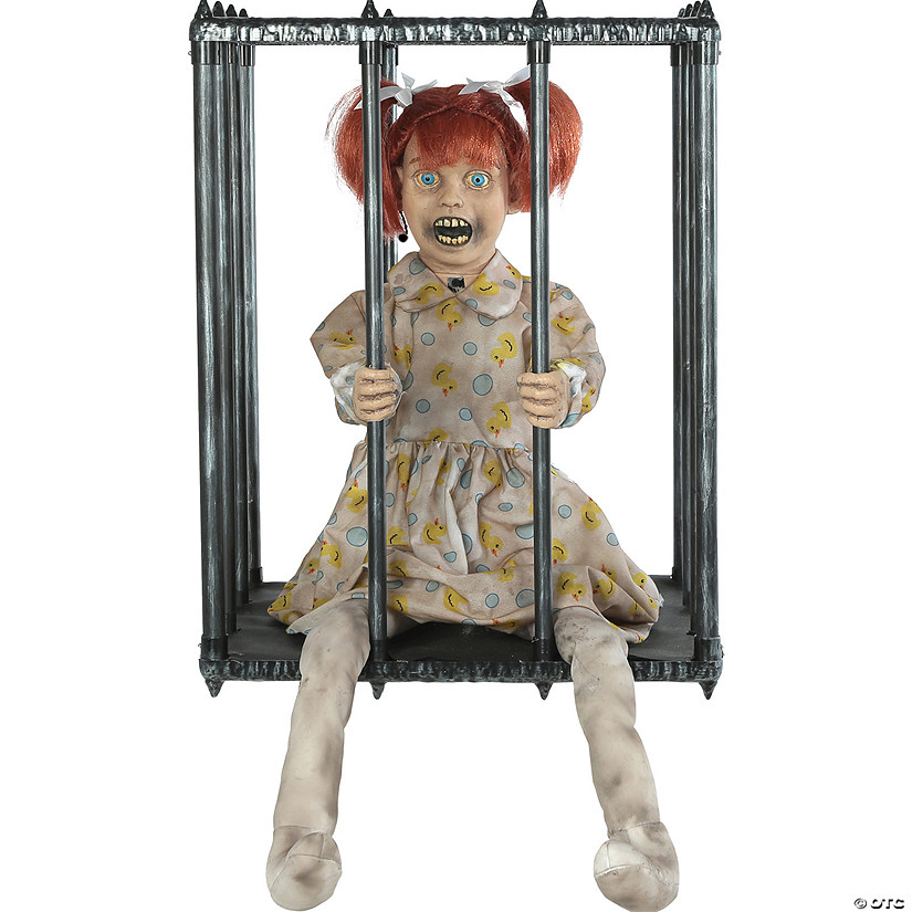 Animated Screaming Caged Kid Walk Around Accessory Image