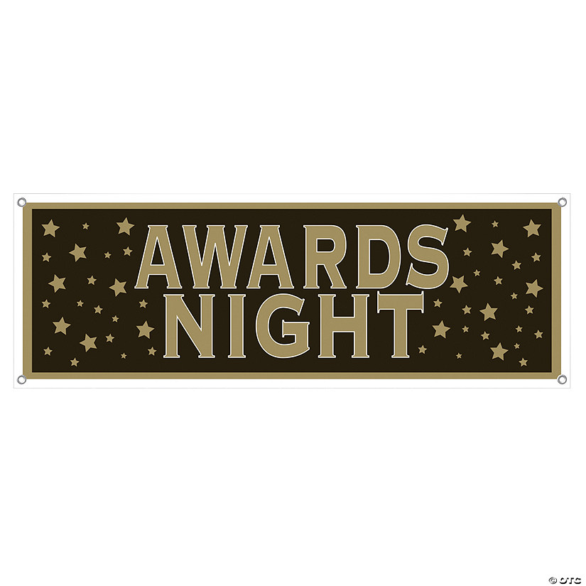 Awards Night Sign Banner Image