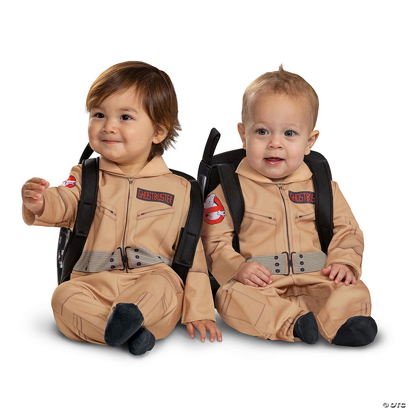 Baby 80s Ghostbusters Costume - 12-18 months Image