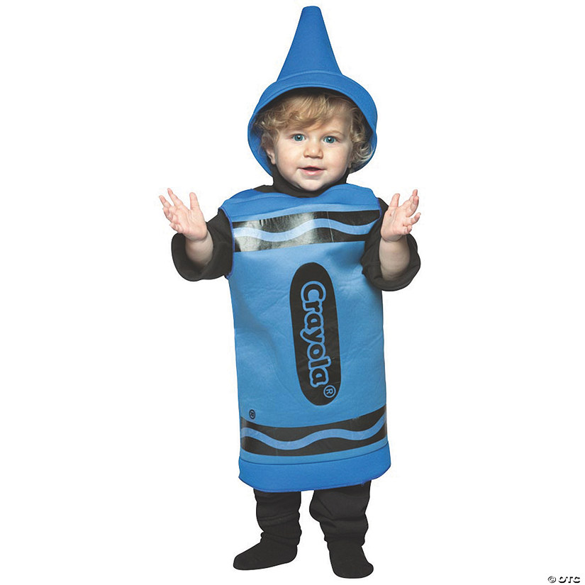 Baby Blue Crayola™ Crayon Costume 1824 Months Halloween Express