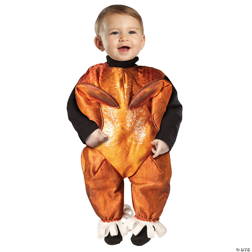 Baby Brown Cooked Turkey Bunting Costume - 3-9 Months Image