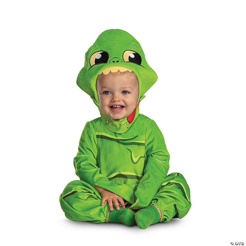 Baby Ghostbusters&#8482; Slimer Posh Costume - XS 12-18 Months Image