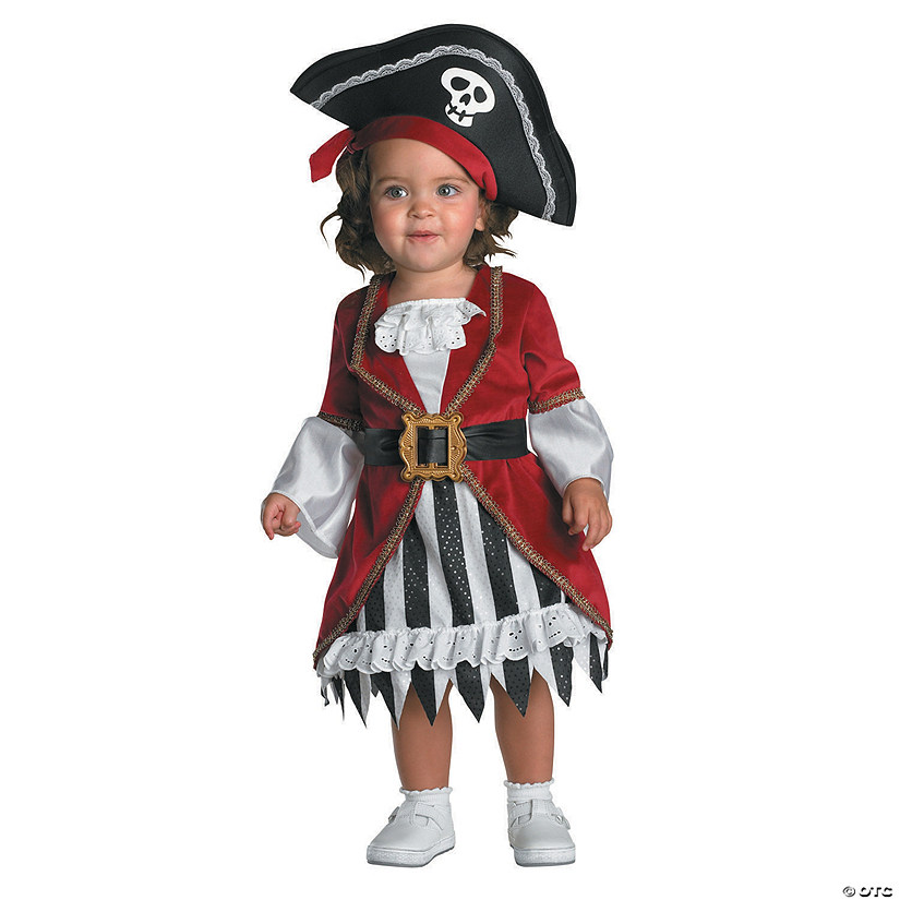 Baby Girl's Pirate Princess Costume - 12-18 Months Image