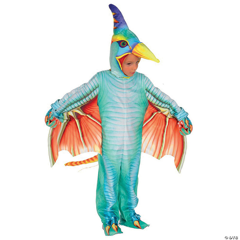 Baby Light Blue Pterodactyl Costume Image