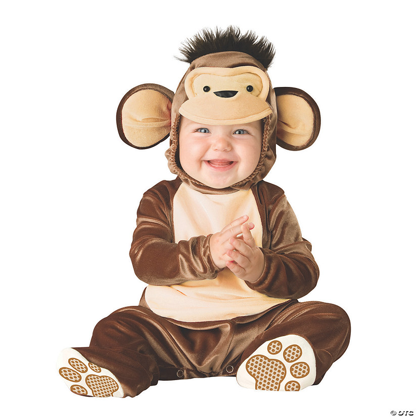 Baby Mischievous Monkey Costume - 6-12 Mo. Image