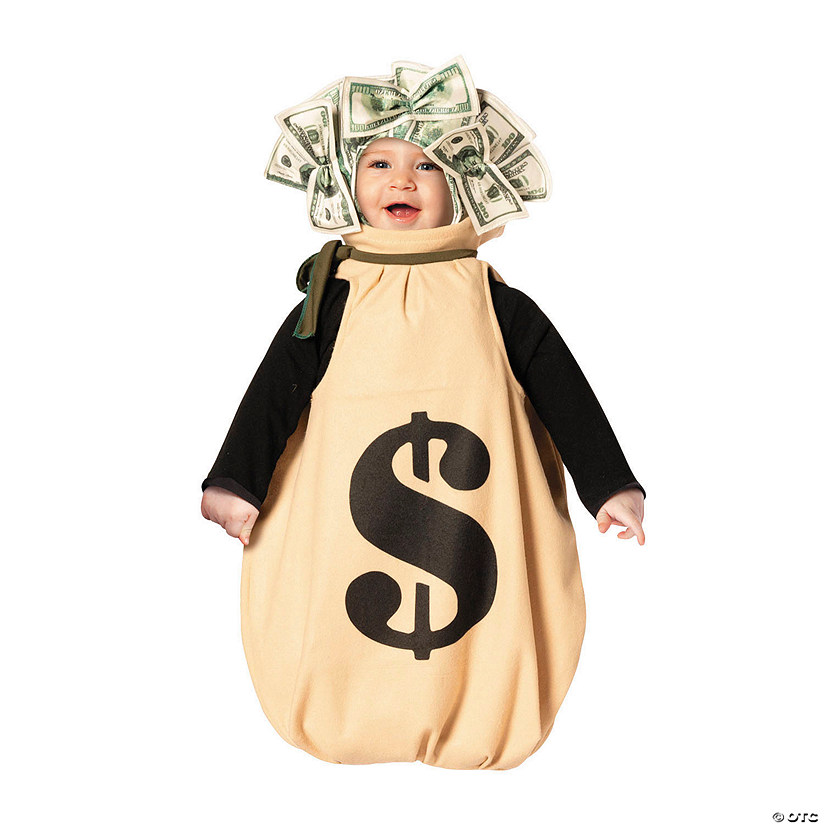 Baby Money Bag Bunting Costume - 3-9 Months Image