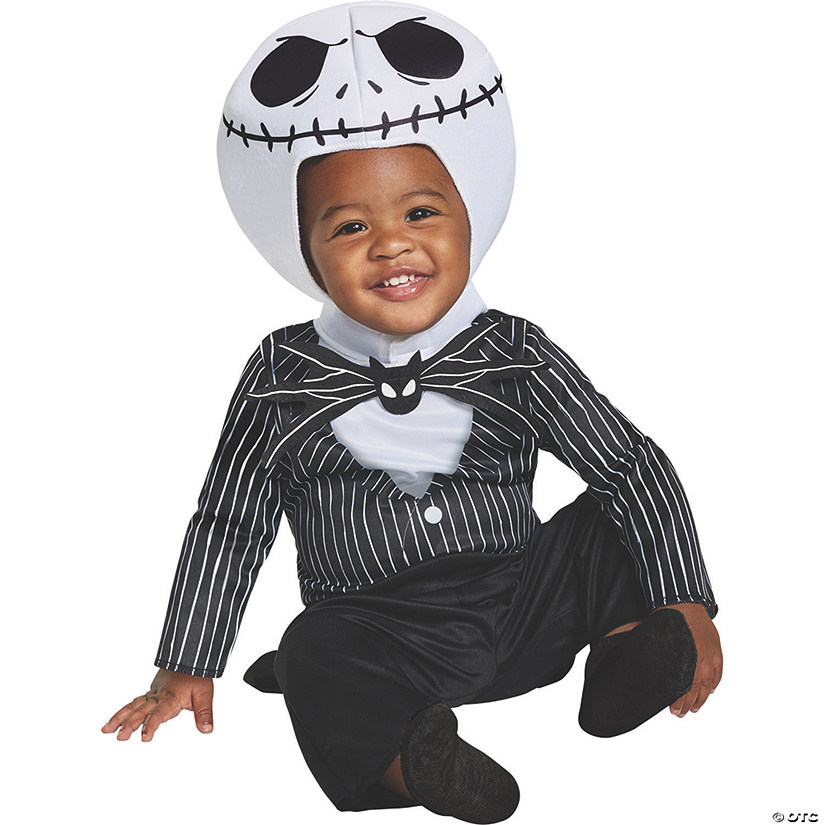 Baby Nightmare Before Christmas Jack Skellington Costume - 12-18 Months Image