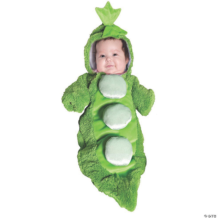 Baby Pea In A Pod Bunting Costume - 0-6 Months Image