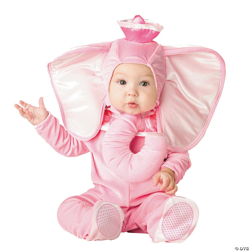 Baby Pink Elephant Costume - 18-24 Months Image