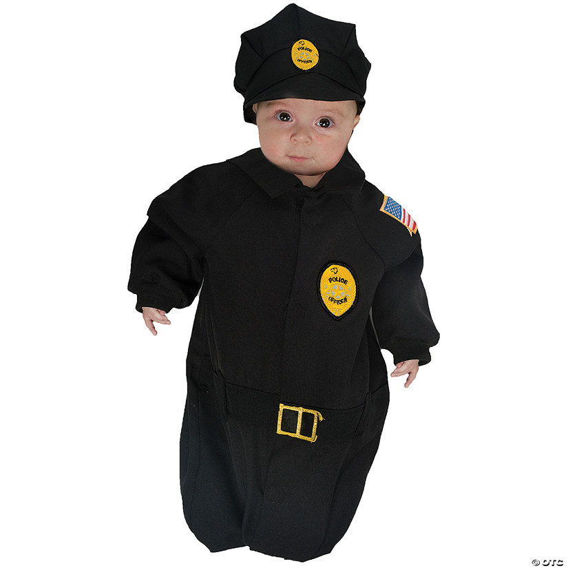 Baby Police Bunting Costume Image
