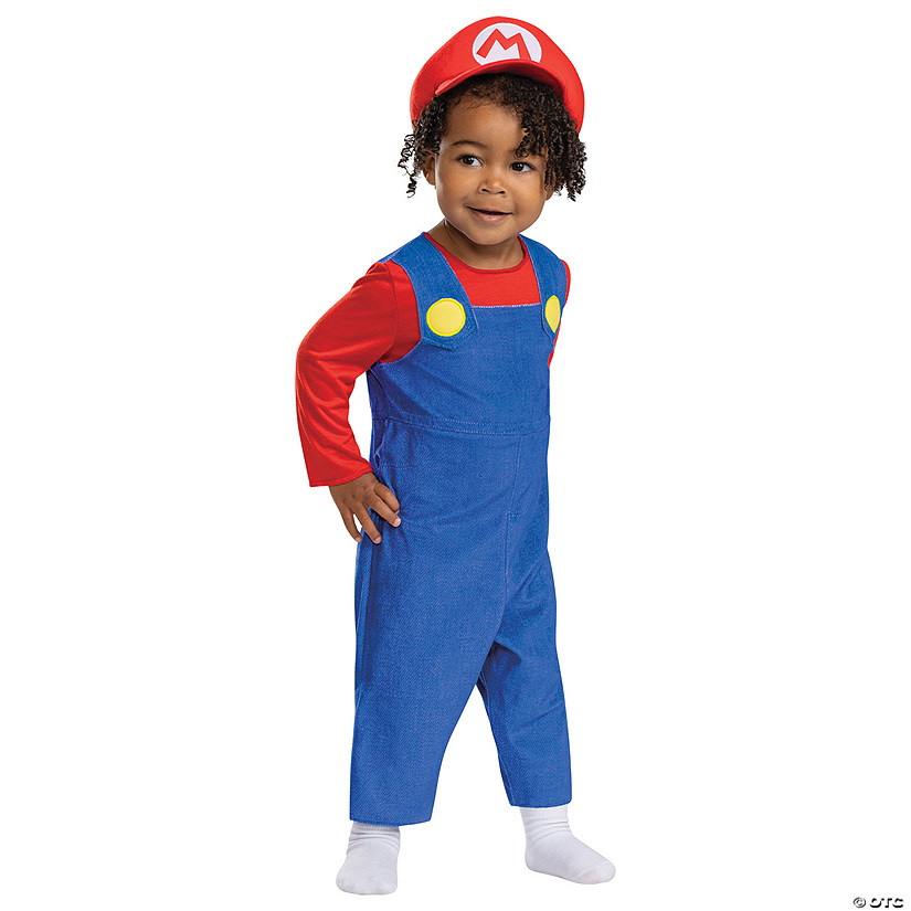 Baby Posh Super Mario Bros.&#8482; Mario Costume Image