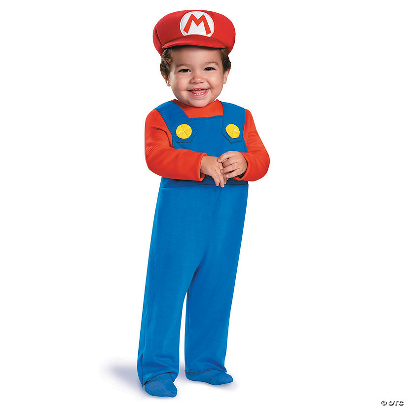 Baby Super Mario Bros.&amp;#8482; Mario Costume 12-18 Months Image