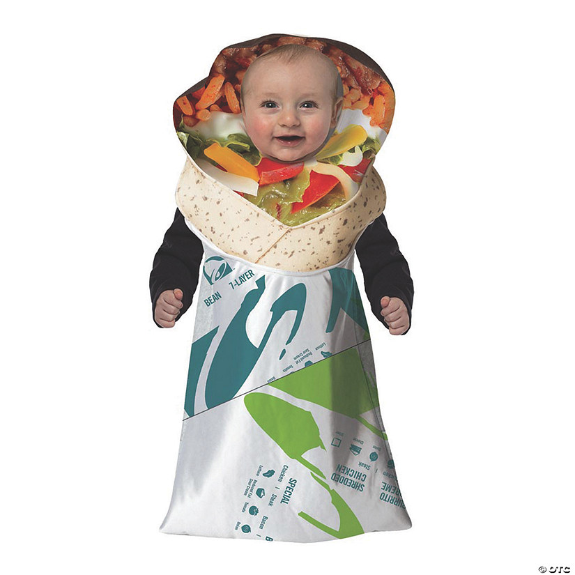 Baby Taco Bell Burrito Costume Image